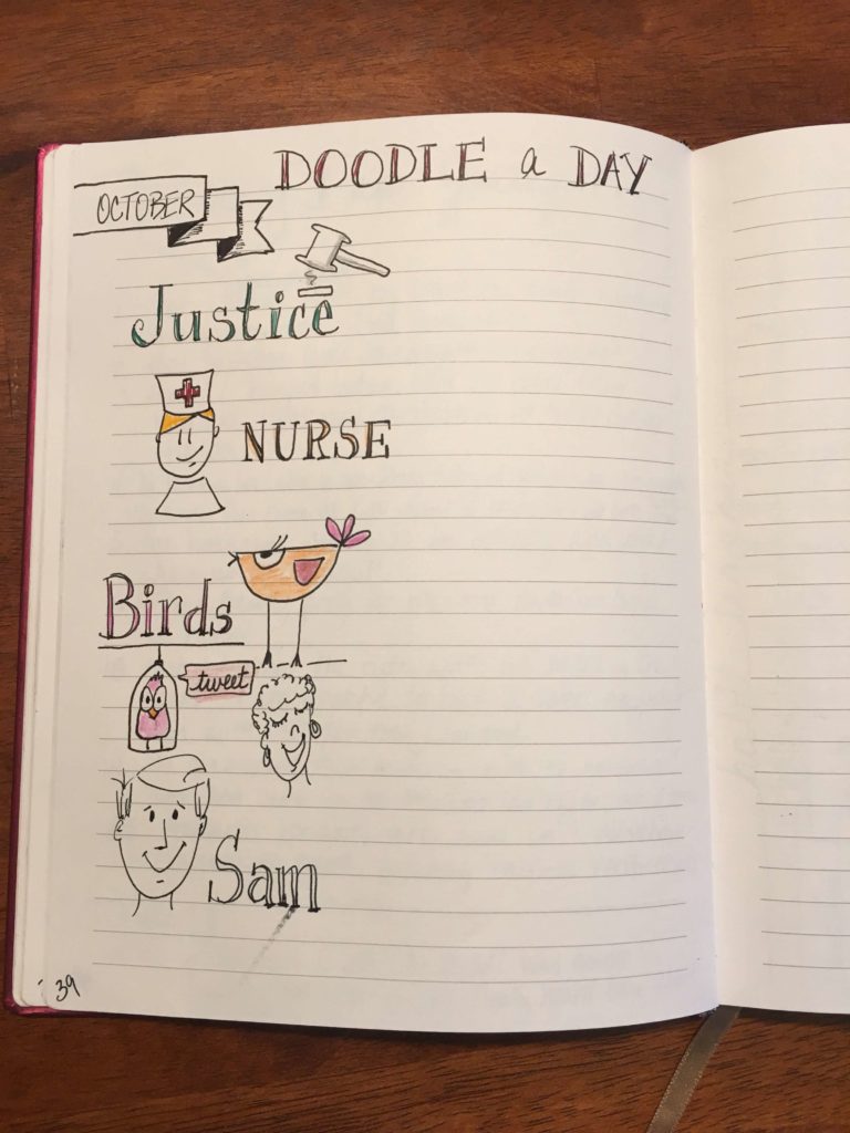 Bullet Journal Doodling, Visual Thinking