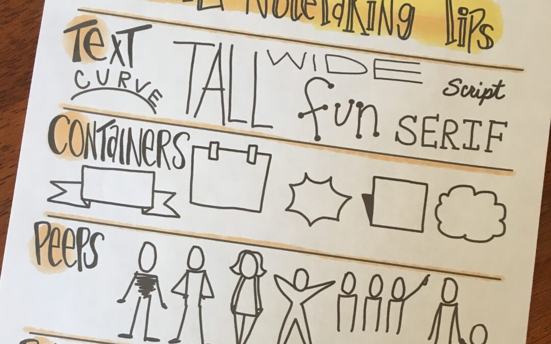 Unlock Your Meeting’s Potential – Visual Notetaking Tip Sheet